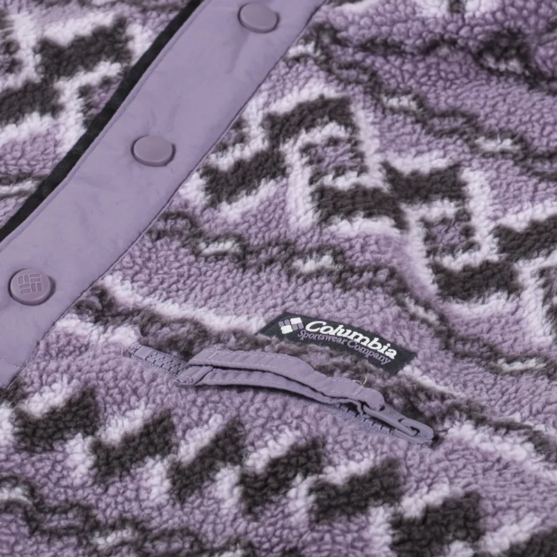 Columbia Helvetia II Half Snap Fleece Shale Purple KnitKnot-5