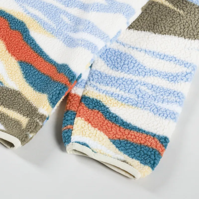 Columbia Helvetia II Printed Half Snap Fleece Chalk-7