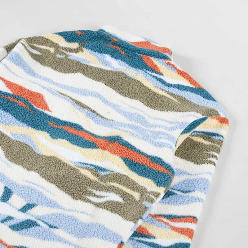 Columbia Helvetia II Printed Half Snap Fleece Chalk-3
