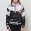 Columbia Womens Helvetia II Printed Half Snap Fleece Shale Purple Sister