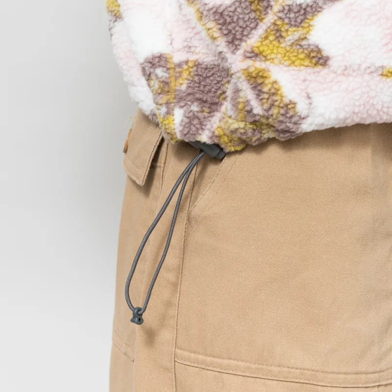 Columbia Womens Helvetia II Printed Half Snap Fleece Pink Agate Florascope-6