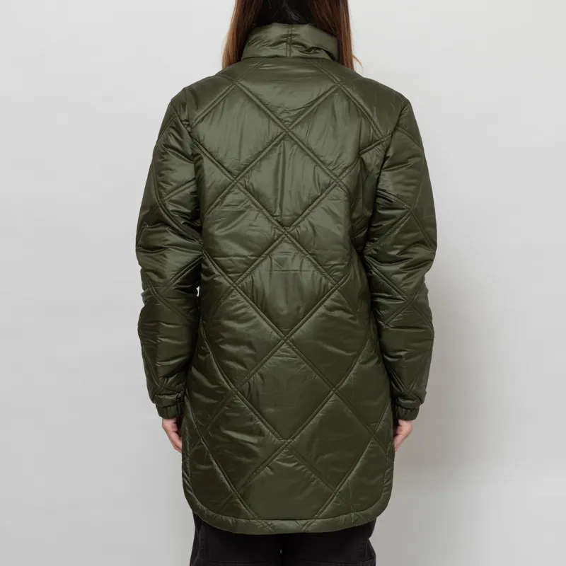 Patagonia Womens Pine Bank Insulated Parka Pine Needle Green-3