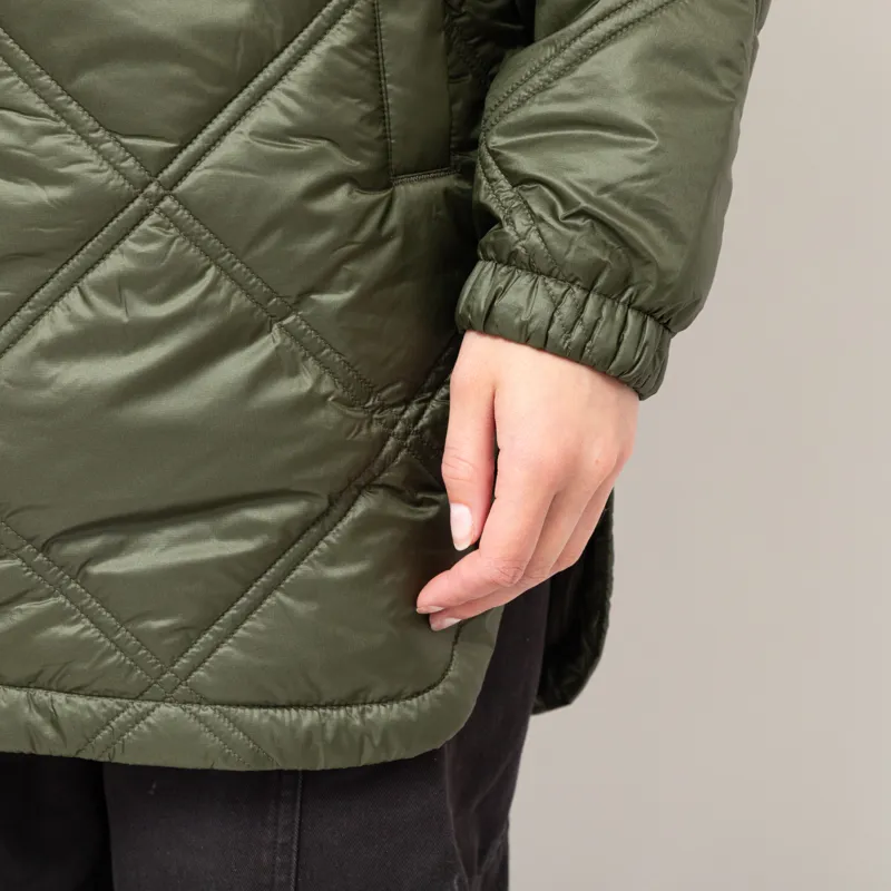 Patagonia Womens Pine Bank Insulated Parka Pine Needle Green-10