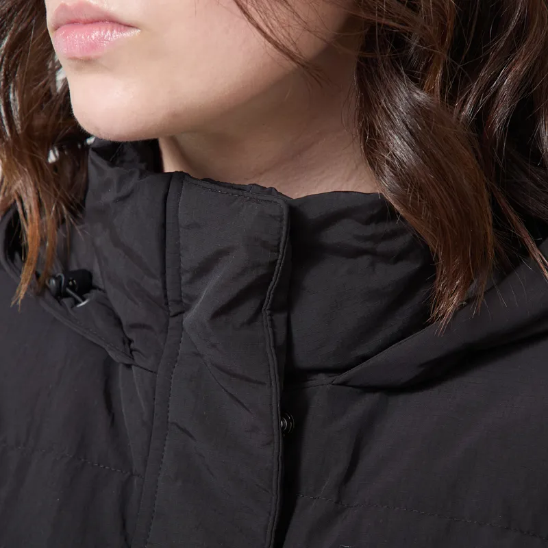 Patagonia Womens Sisar Down Hoodie Jacket Black-4