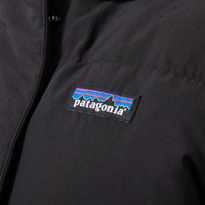 Patagonia Womens Sisar Down Hoodie Jacket Black-8