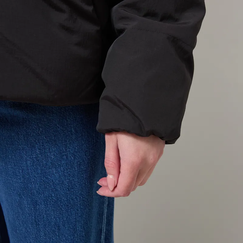 Patagonia Womens Sisar Down Hoodie Jacket Black-11