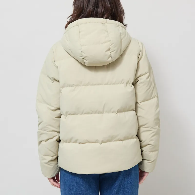 Patagonia Womens Sisar Down Hoodie Jacket Weathered Stone-3