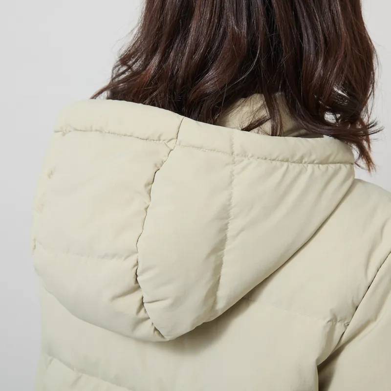 Patagonia Womens Sisar Down Hoodie Jacket Weathered Stone-4
