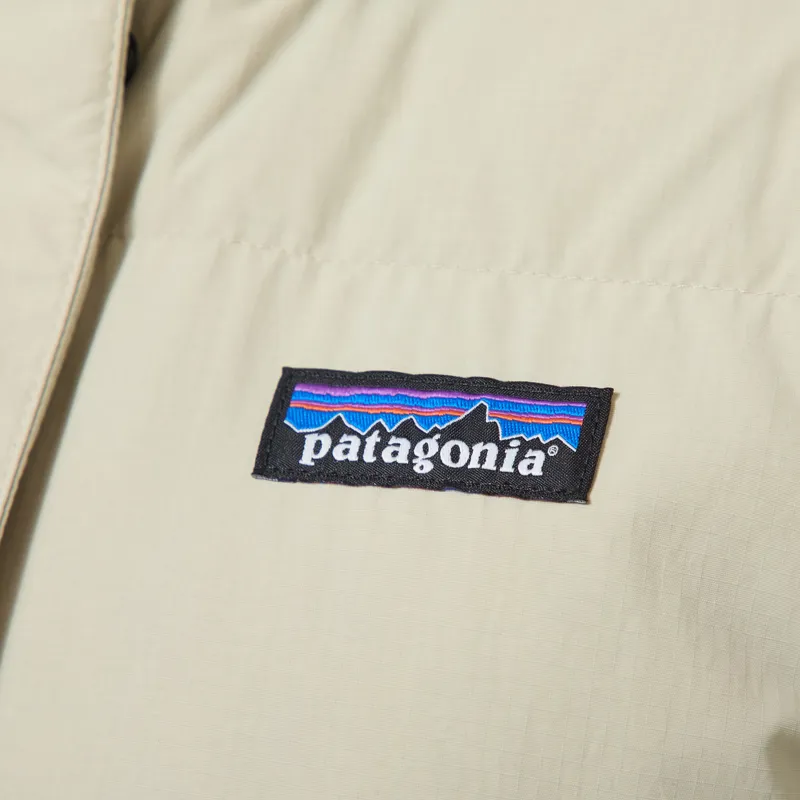 Patagonia Womens Sisar Down Hoodie Jacket Weathered Stone-8