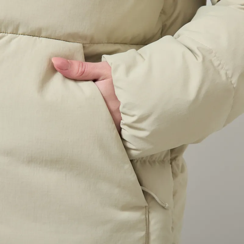 Patagonia Womens Sisar Down Hoodie Jacket Weathered Stone-10