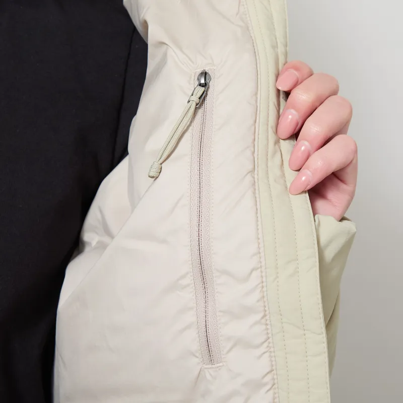Patagonia Womens Sisar Down Hoodie Jacket Weathered Stone-9