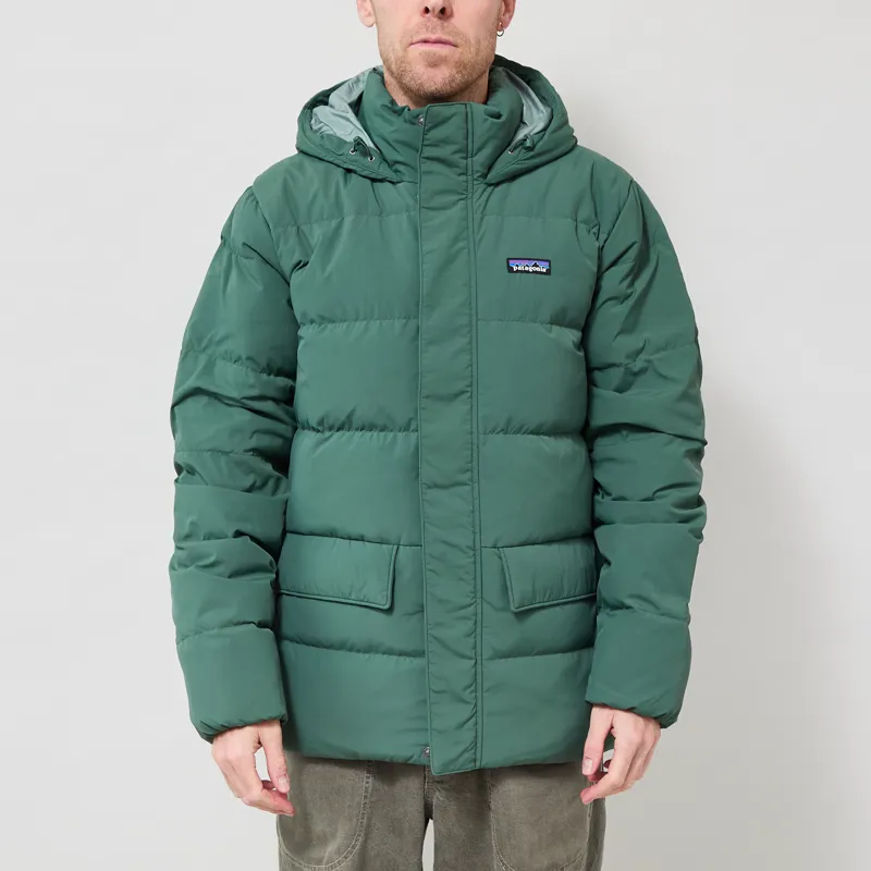 Patagonia Sisar Down Hoody Jacket Canopy Green