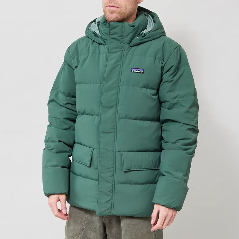 Patagonia Sisar Down Hoody Jacket Canopy Green-1