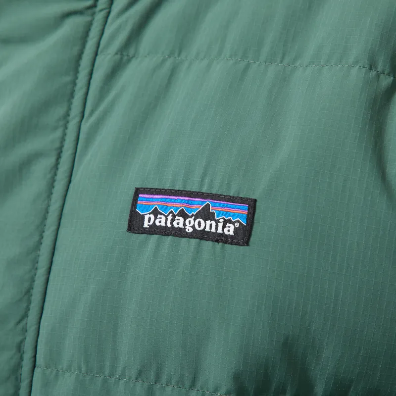 Patagonia Sisar Down Hoody Jacket Canopy Green-6