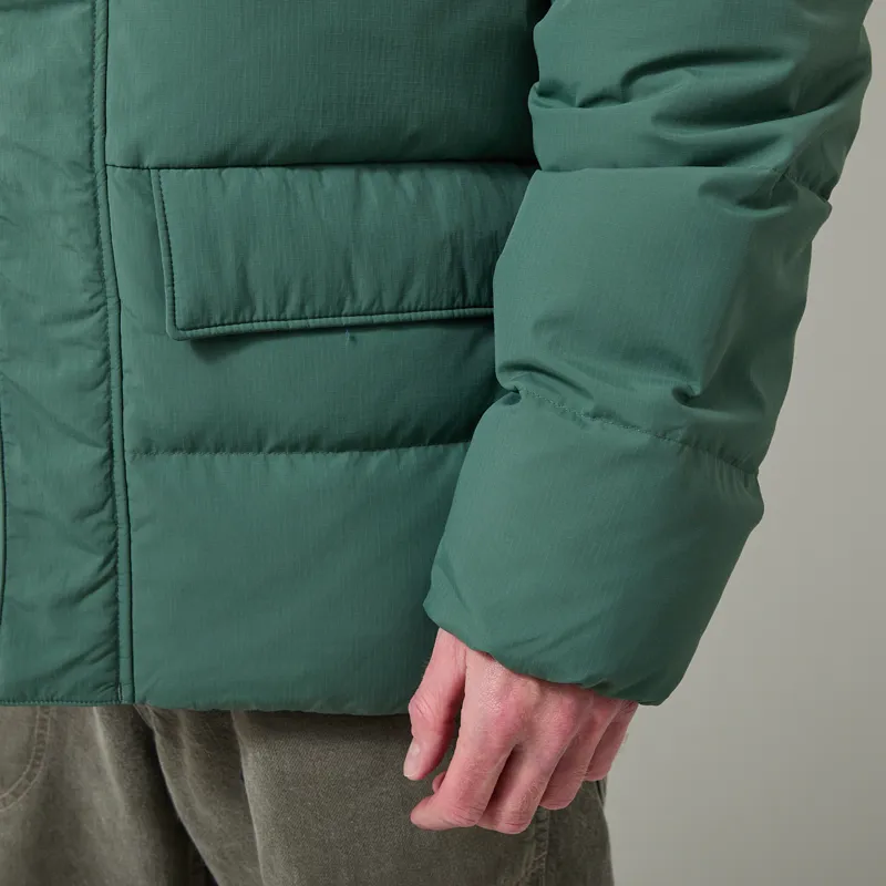Patagonia Sisar Down Hoody Jacket Canopy Green-7