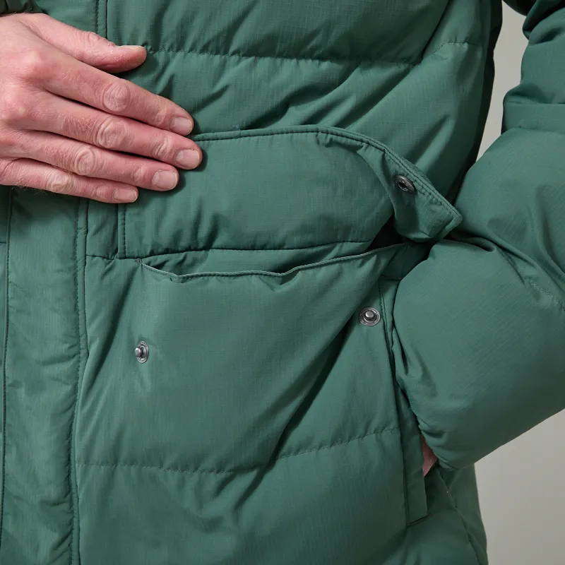 Patagonia Sisar Down Hoody Jacket Canopy Green-9