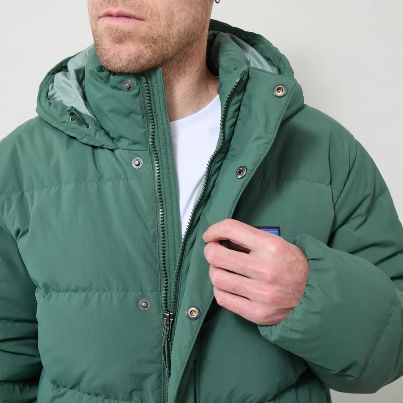 Patagonia Sisar Down Hoody Jacket Canopy Green-11