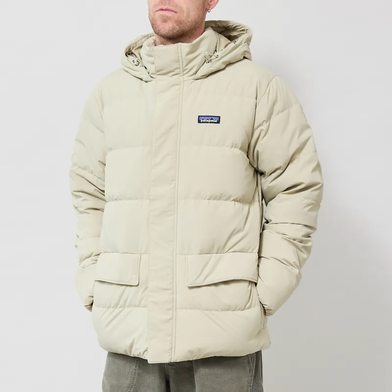 Patagonia Sisar Down Hoody Jacket Weathered Stone-1