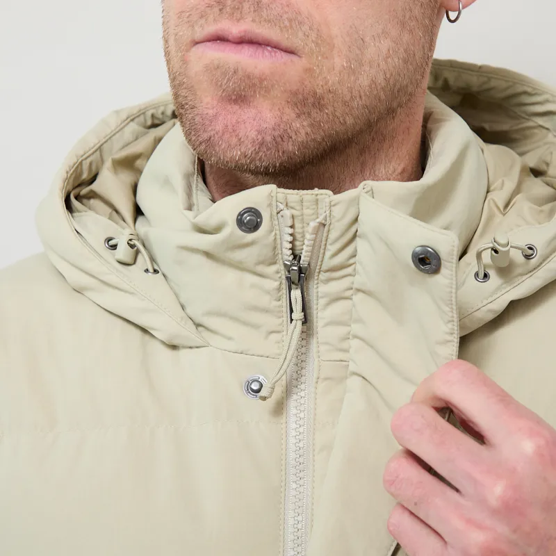 Patagonia Sisar Down Hoody Jacket Weathered Stone-10