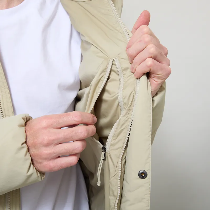 Patagonia Sisar Down Hoody Jacket Weathered Stone-12