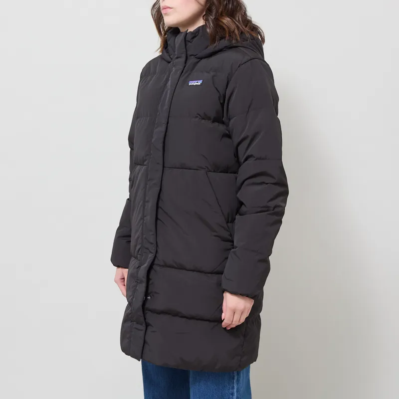 Patagonia Womens Sisar Down Parka Black-1