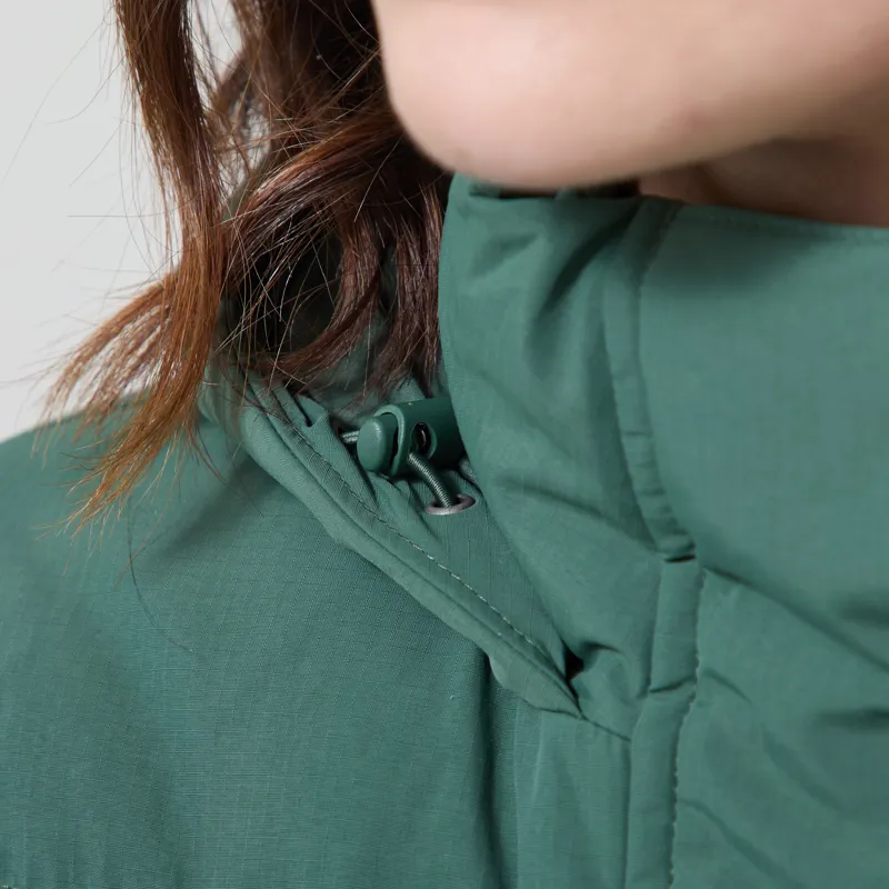 Patagonia Womens Sisar Down Parka Canopy Green-5
