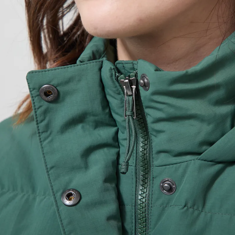 Patagonia Womens Sisar Down Parka Canopy Green-4