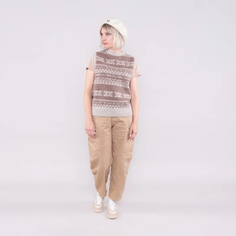 Sideline Womens Rafi Vest Natural Mix-1