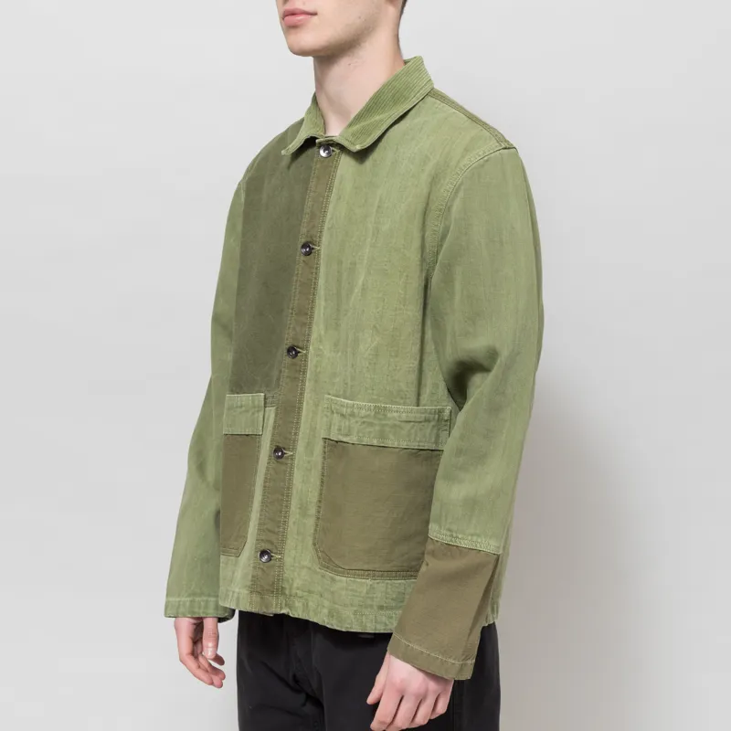 Earth People Orourke Chore Jacket Green-1