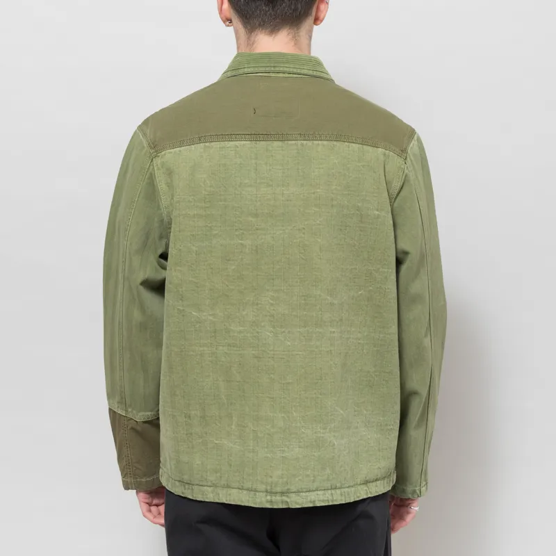 Earth People Orourke Chore Jacket Green-2
