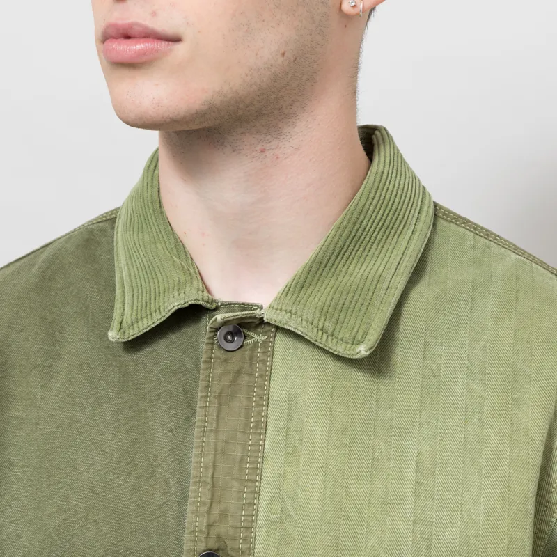 Earth People Orourke Chore Jacket Green-3