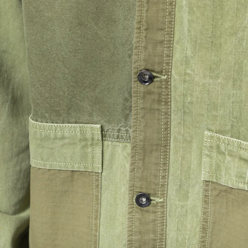 Earth People Orourke Chore Jacket Green-4