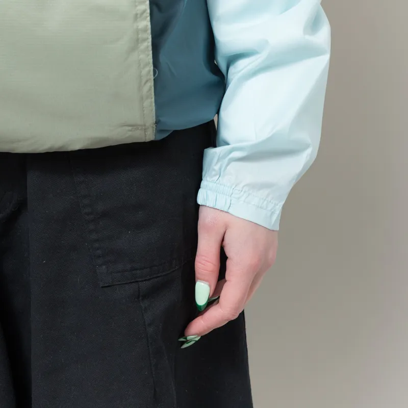 Columbia Womens Crested Canyon Hooded Windbreaker Safari Everblue Marine Light-8