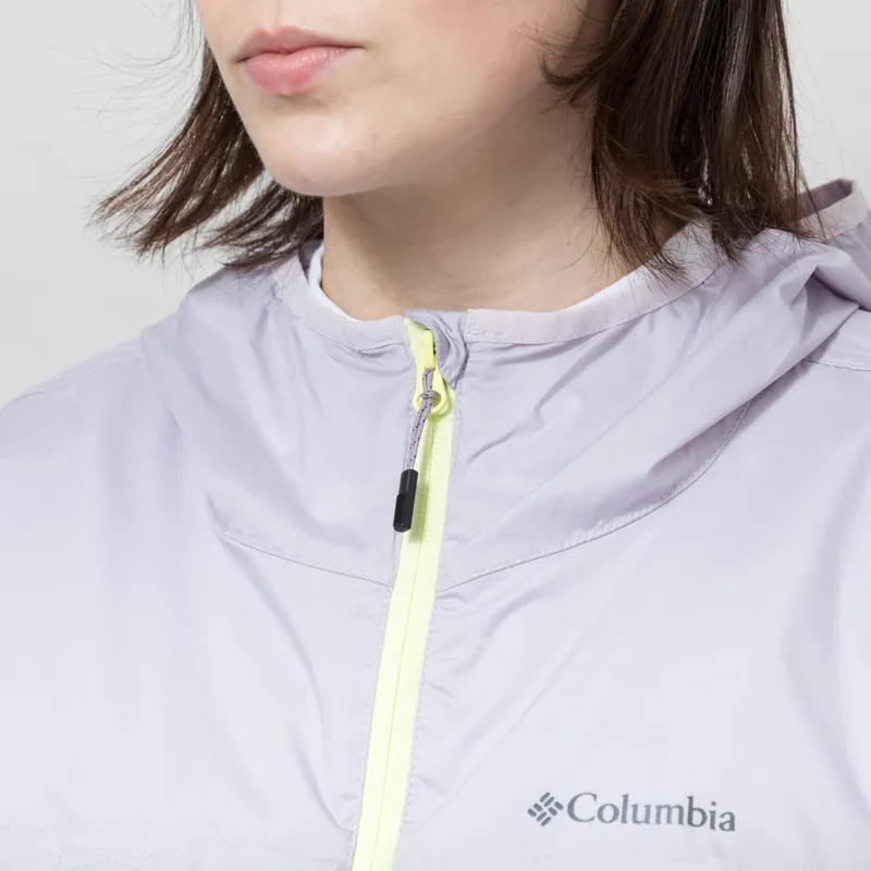 Columbia Womens Crested Canyon Hooded Windbreaker Lavender Pearl Stormwatch-3