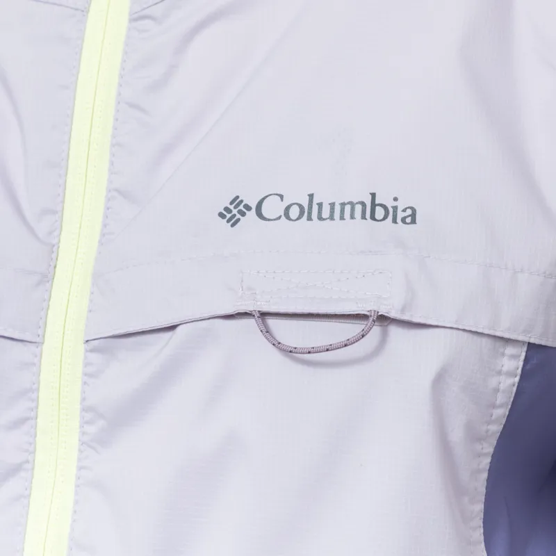 Columbia Womens Crested Canyon Hooded Windbreaker Lavender Pearl Stormwatch-4