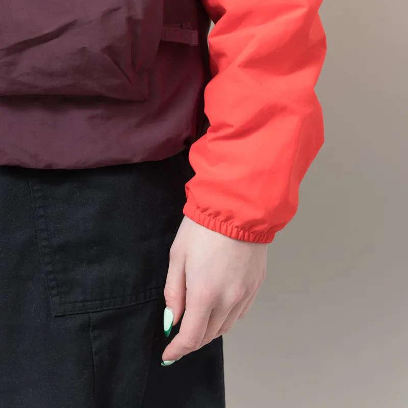 Columbia Womens Spire Valley Hooded Windbreaker Moonvista Pink Sand Poppy Red-8