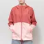 Columbia Womens Flash Forward II Hooded Windbreaker Washed Red Pink Sand