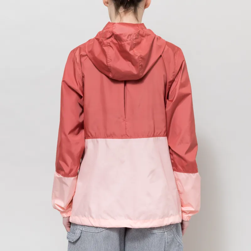 Columbia Womens Flash Forward II Hooded Windbreaker Washed Red Pink Sand-3