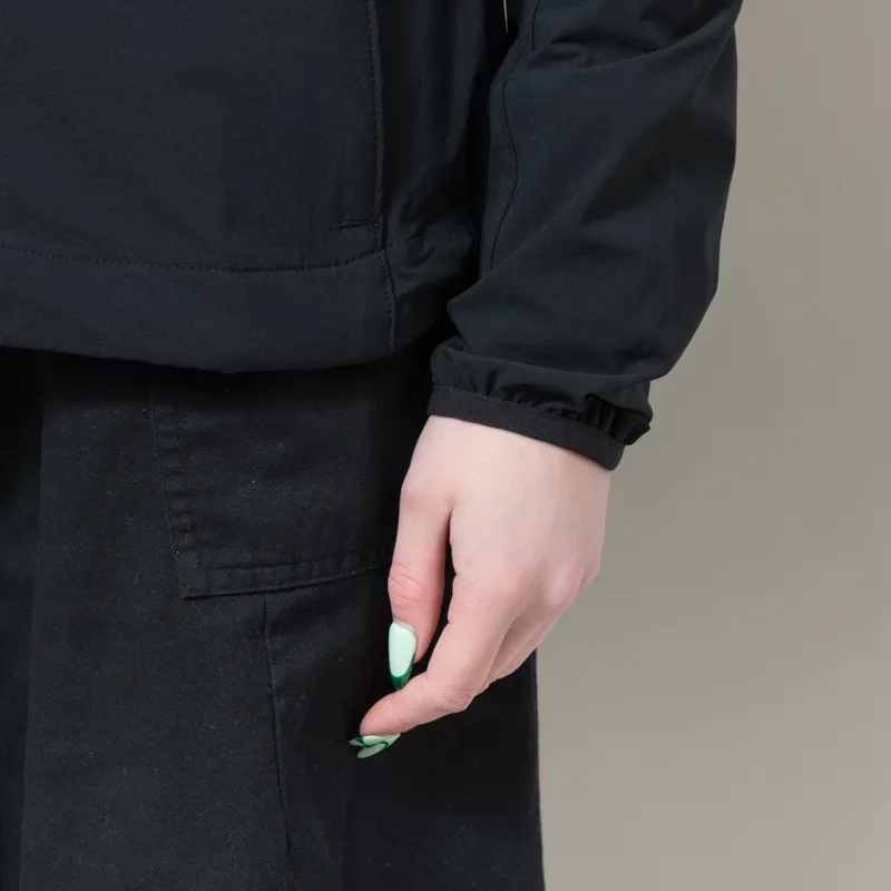 Columbia Womens Heather Canyon II Hooded Hiking Softshell Jacket Black-5