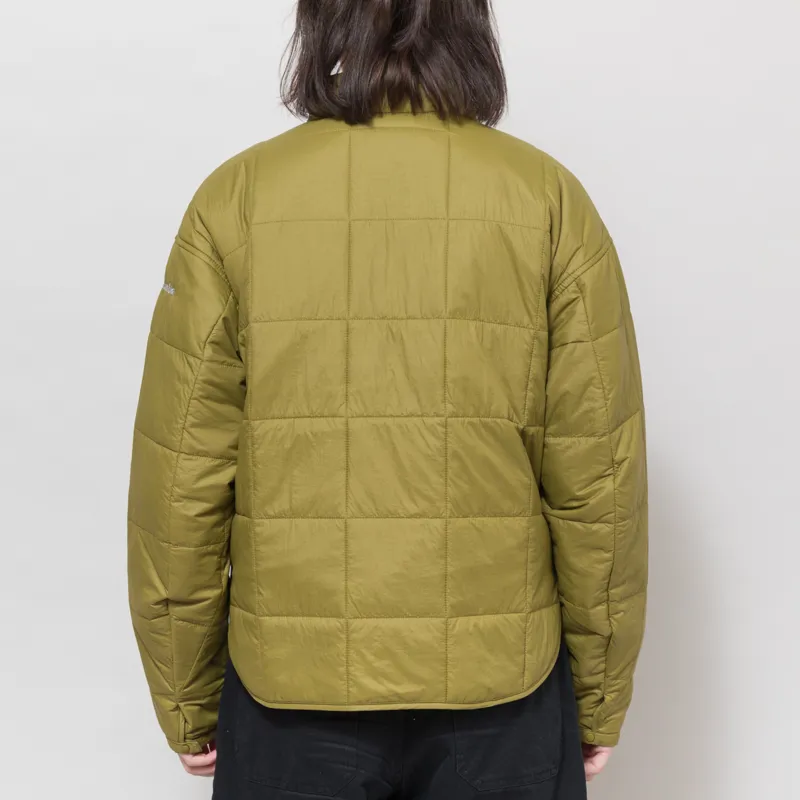 Columbia Womens Sienna Hill Packable Quilted Jacket Mossy Green-2