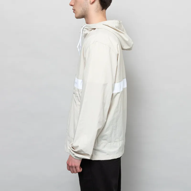 Columbia Spire Valley Hooded Windbreaker Dark Stone White-2