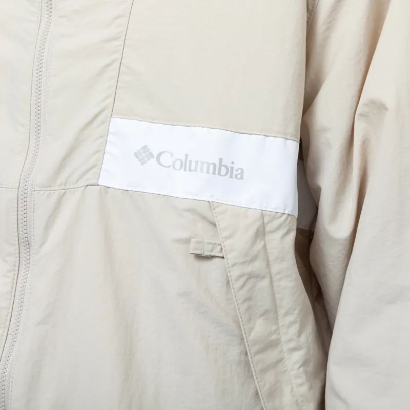 Columbia Spire Valley Hooded Windbreaker Dark Stone White-6