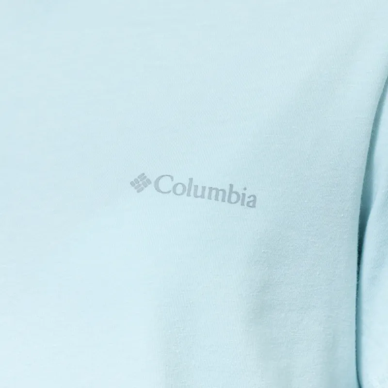 Columbia Womens Sun Trek II Technical T Shirt Marine Light-4