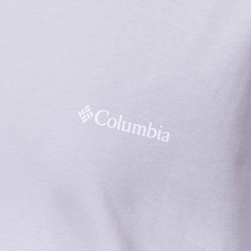 Columbia Womens Rolling Bend Graphic Oversized T Shirt Lavender Pearl Floral Groove-5