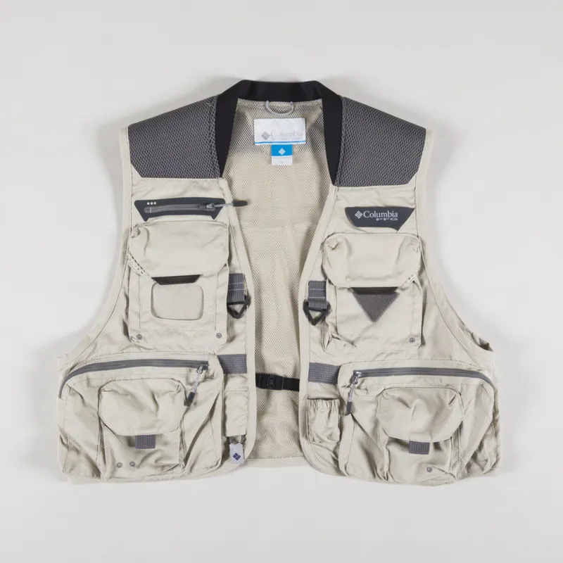 Columbia Henrys Fork VI Fishing Gilet Fossil
