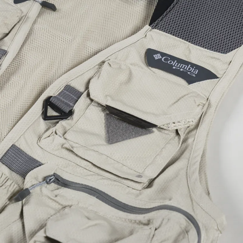 Columbia Henrys Fork VI Fishing Gilet Fossil-9