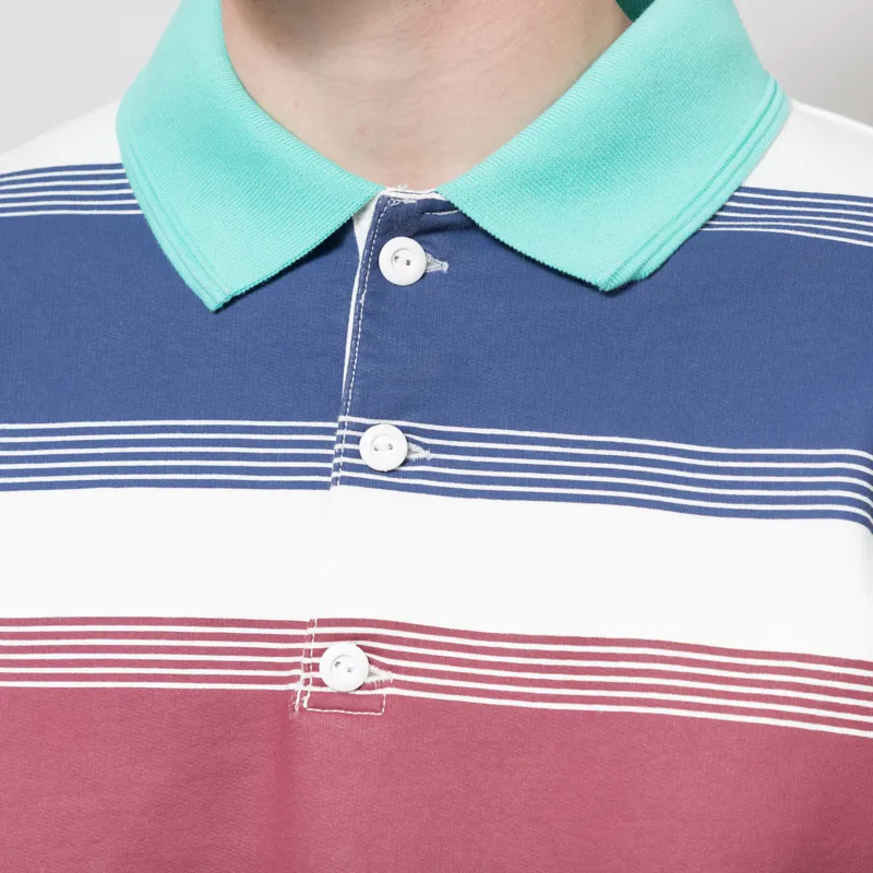 Earth People Dale Rugby Shirt Wine-4