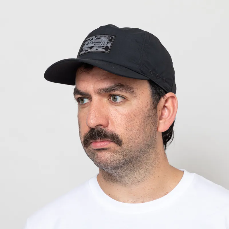 Columbia PFG Lost Waters Snap Back Black Duck Camo Patch