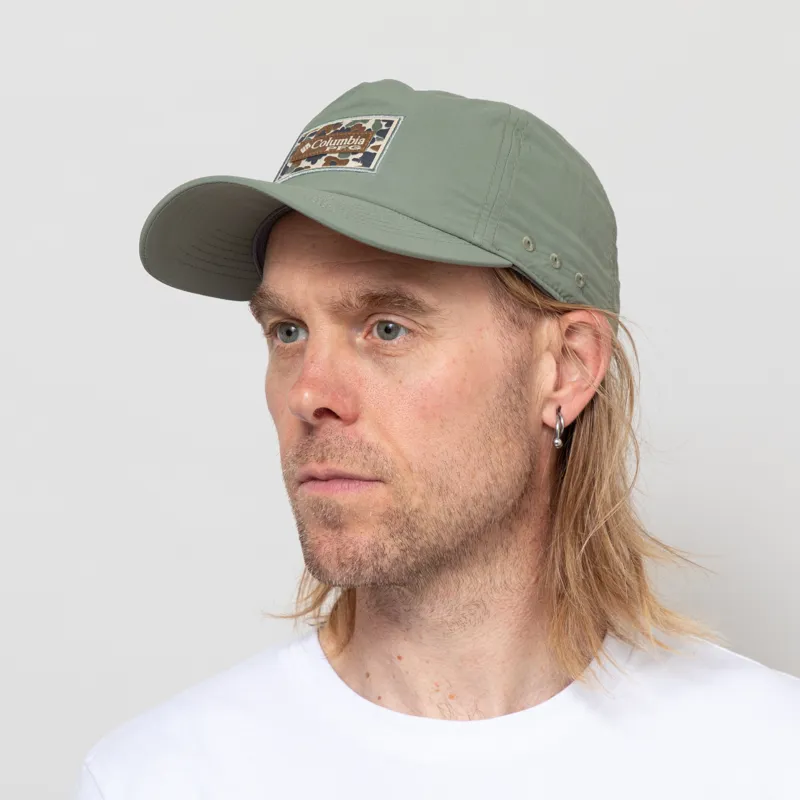 Columbia PFG Lost Waters Snap Back Cypress Fossil Duck Camo Patch