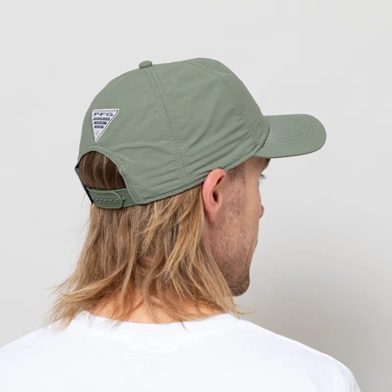 Columbia PFG Lost Waters Snap Back Cypress Fossil Duck Camo Patch-2